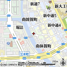 和歌山県和歌山市北休賀町3周辺の地図