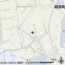 香川県丸亀市綾歌町岡田東1554-1周辺の地図