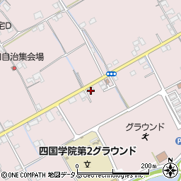 香川県善通寺市与北町2035周辺の地図