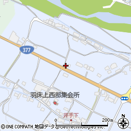 香川県綾歌郡綾川町羽床上133周辺の地図
