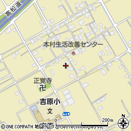 香川県善通寺市吉原町352周辺の地図
