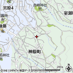 広島県呉市神原町1-21周辺の地図