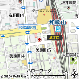 アイシティ和歌山店周辺の地図