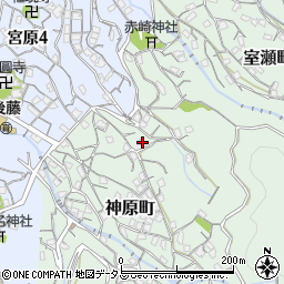 広島県呉市神原町1-18周辺の地図