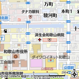 日本政策金融公庫和歌山支店農林水産事業周辺の地図