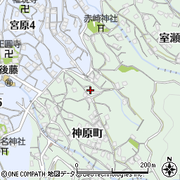 広島県呉市神原町1-23周辺の地図