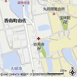 香川県高松市香南町由佐2319-1周辺の地図