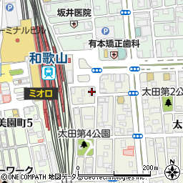 河合塾マナビス　和歌山駅前校周辺の地図