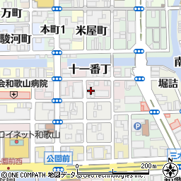 和歌山美装株式会社周辺の地図