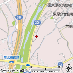 香川県善通寺市与北町2800周辺の地図