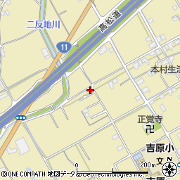 香川県善通寺市吉原町2837-11周辺の地図