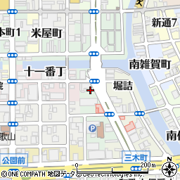アヅマ理容所周辺の地図
