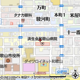 和歌山県信用保証協会周辺の地図