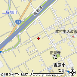香川県善通寺市吉原町2846-1周辺の地図