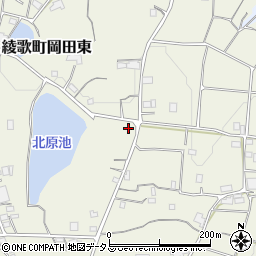 香川県丸亀市綾歌町岡田東1432周辺の地図