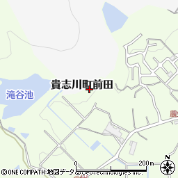 和歌山県紀の川市貴志川町北山582周辺の地図
