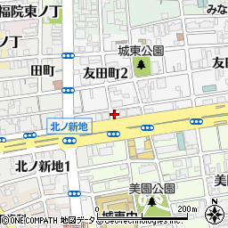 ザ・パーク友田町２丁目駐車場周辺の地図