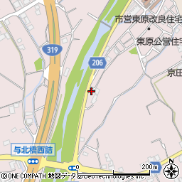 香川県善通寺市与北町2890周辺の地図