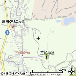 和歌山県紀の川市桃山町神田周辺の地図
