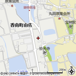 香川県高松市香南町由佐2313周辺の地図