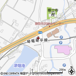 香川県丸亀市綾歌町栗熊西1650周辺の地図