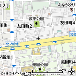 メイクアップスタジオ秀和歌山店周辺の地図