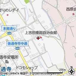 香川県善通寺市上吉田町52周辺の地図