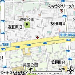 ドコモショップＪＲ和歌山駅前店周辺の地図