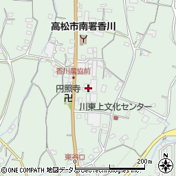 香川県農業協同組合　ふれあいセンター　香川店周辺の地図