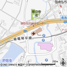 香川県丸亀市綾歌町栗熊西1638-1周辺の地図