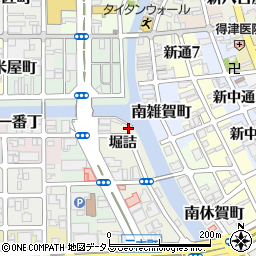 和歌山県和歌山市三木町堀詰7周辺の地図