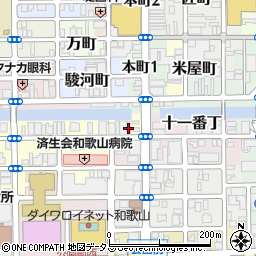 京橋一茶 本店周辺の地図