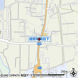 香川県丸亀市綾歌町岡田東143周辺の地図