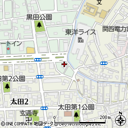 奥野浩一　税理士事務所周辺の地図