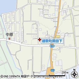 香川県丸亀市綾歌町岡田東263周辺の地図