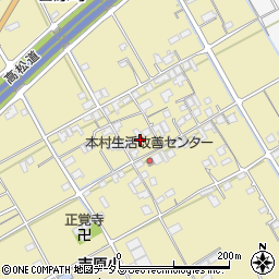 香川県善通寺市吉原町254周辺の地図