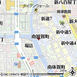 〒640-8102 和歌山県和歌山市南雑賀町の地図