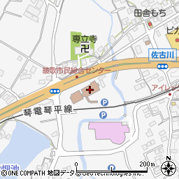 丸亀市綾歌市民総合センター周辺の地図