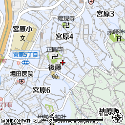 広島県呉市宮原5丁目7周辺の地図