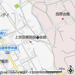 香川県善通寺市上吉田町77周辺の地図