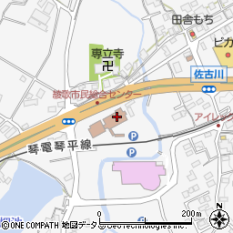 香川県丸亀市綾歌町栗熊西1638周辺の地図