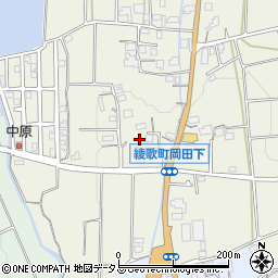 香川県丸亀市綾歌町岡田東146周辺の地図