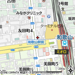 有限会社はま乃　和歌山店周辺の地図