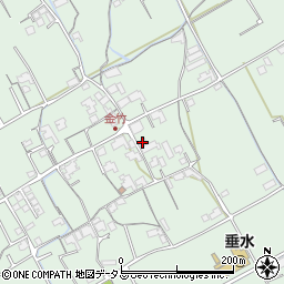 香川県丸亀市垂水町1689-6周辺の地図