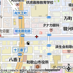 自由民主党和歌山県連会館周辺の地図