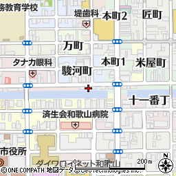 和歌山県和歌山市駿河町35周辺の地図