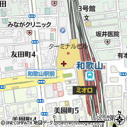 シャネルフレグランス＆ビューティ近鉄和歌山店周辺の地図