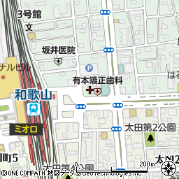 セブンイレブンＪＲ和歌山駅東口店周辺の地図