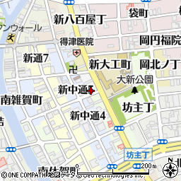 和歌山県和歌山市木挽丁18周辺の地図