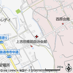香川県善通寺市上吉田町80周辺の地図